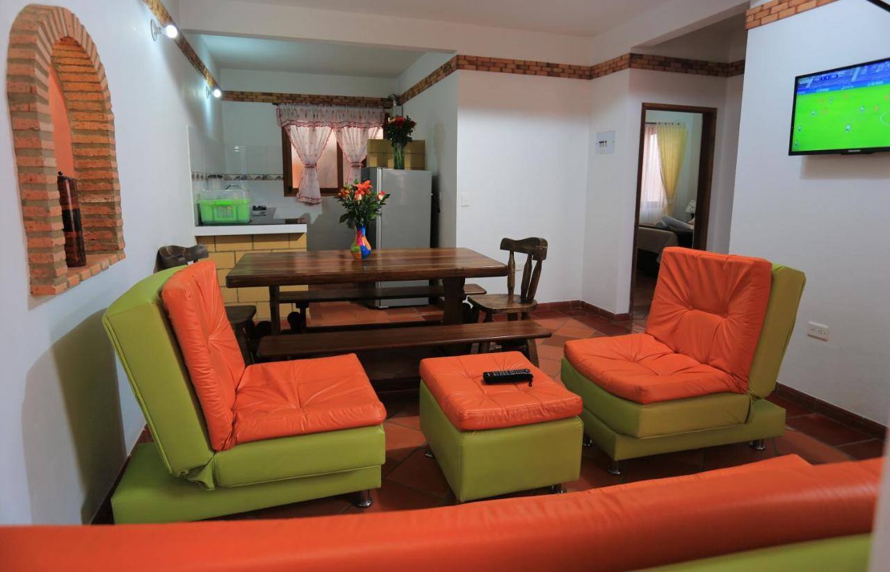 Apartahotel La Gran Familia Villa de Leyva Ngoại thất bức ảnh