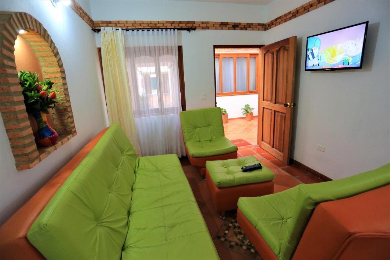 Apartahotel La Gran Familia Villa de Leyva Ngoại thất bức ảnh