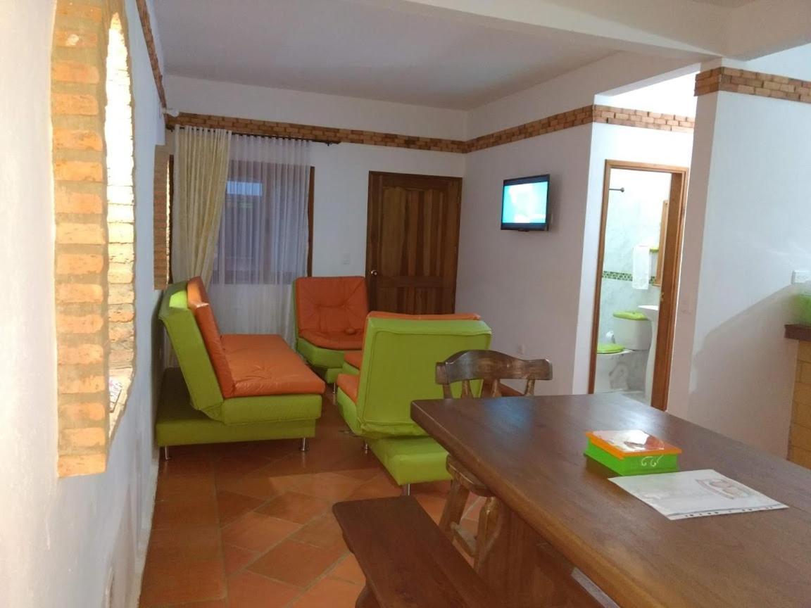 Apartahotel La Gran Familia Villa de Leyva Ngoại thất bức ảnh